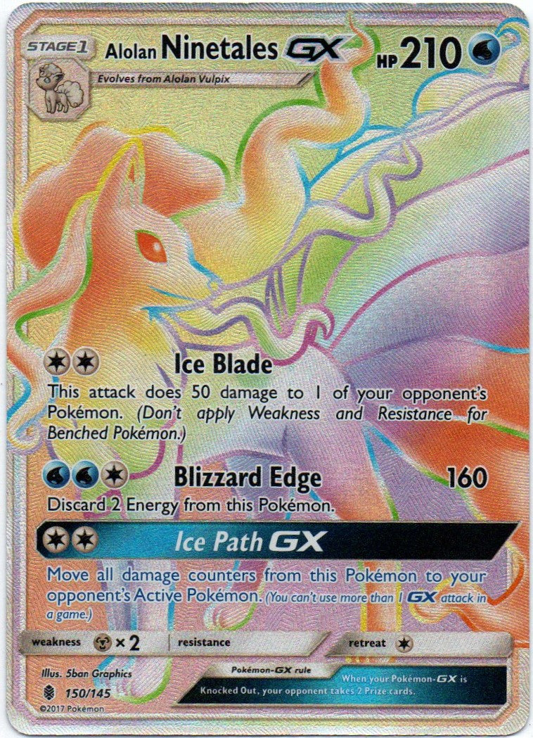 Alolan Ninetales GX 150/145