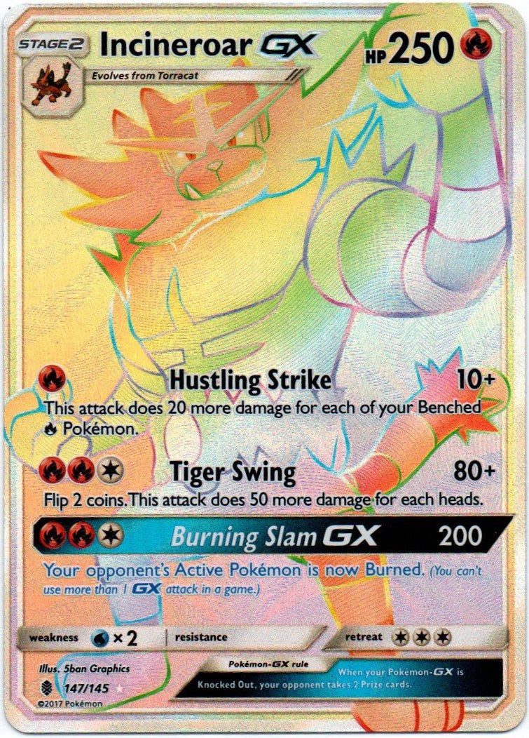 Incineroar GX 147/145