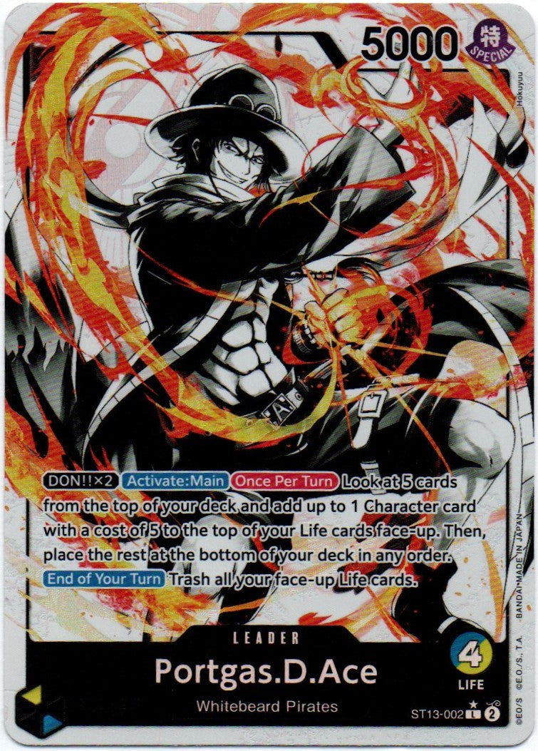 Portgas D Ace ST13-002 Alt Art