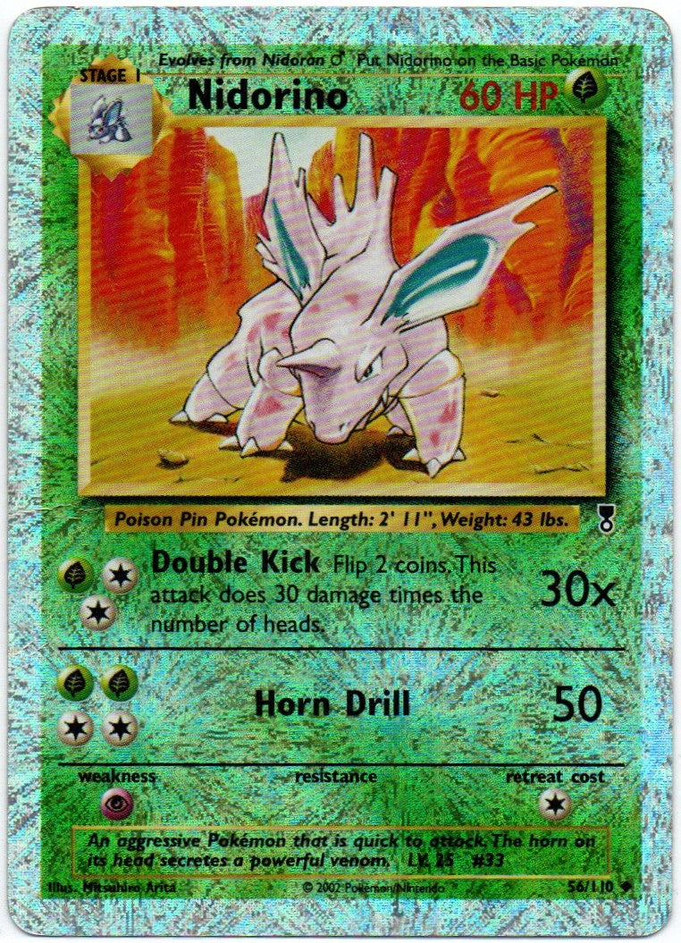 Nidorino 56/110 Reverse Holo