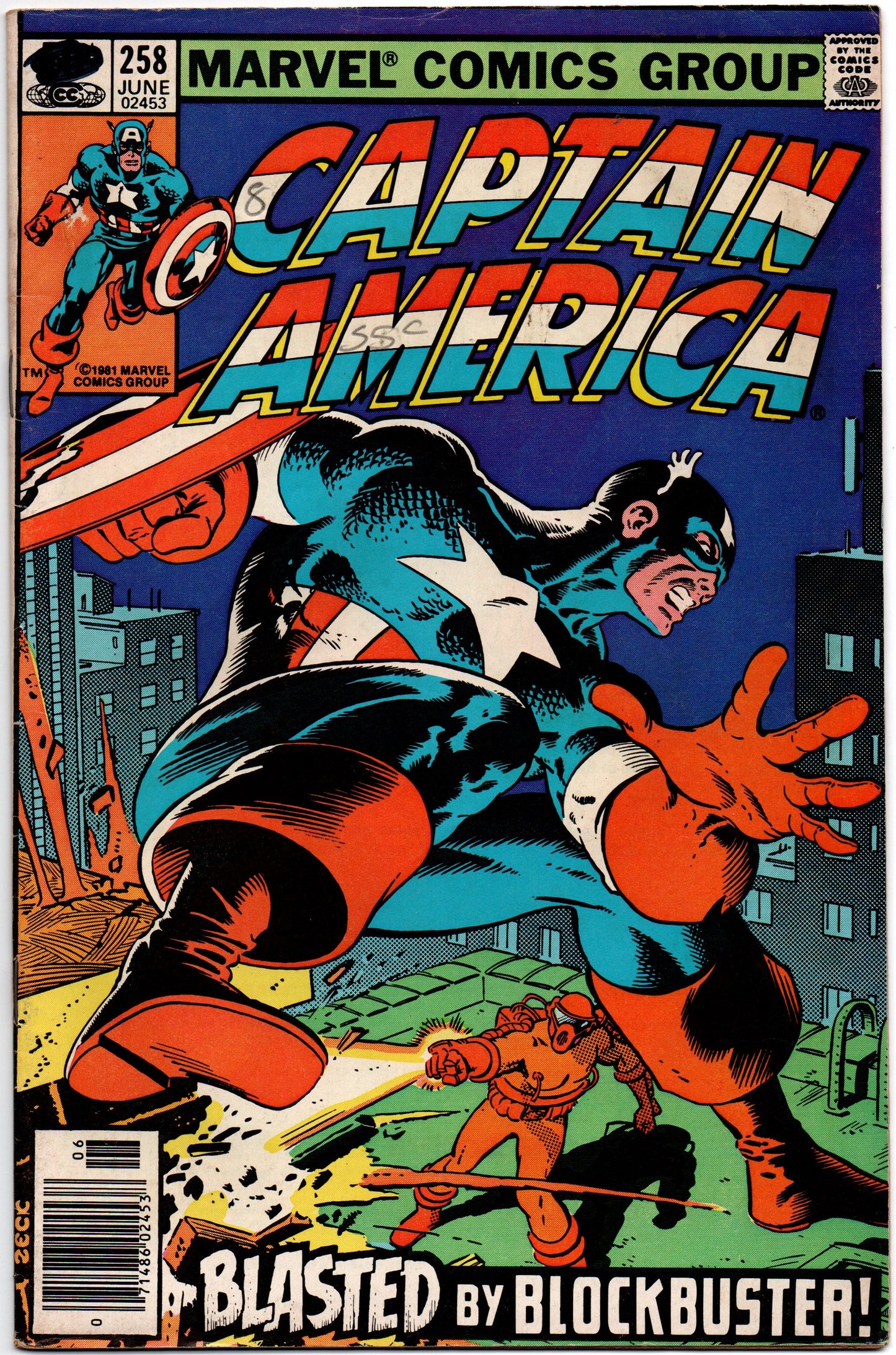 Captain America 258
