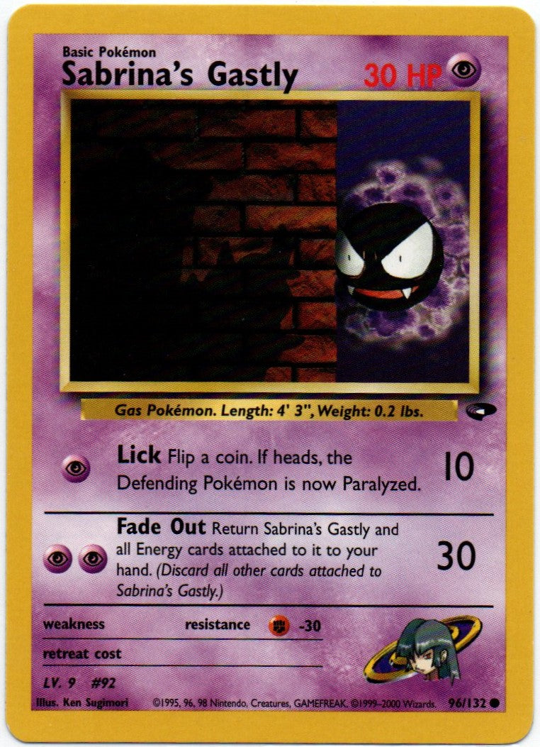 Sabrina's Gastly 96/132
