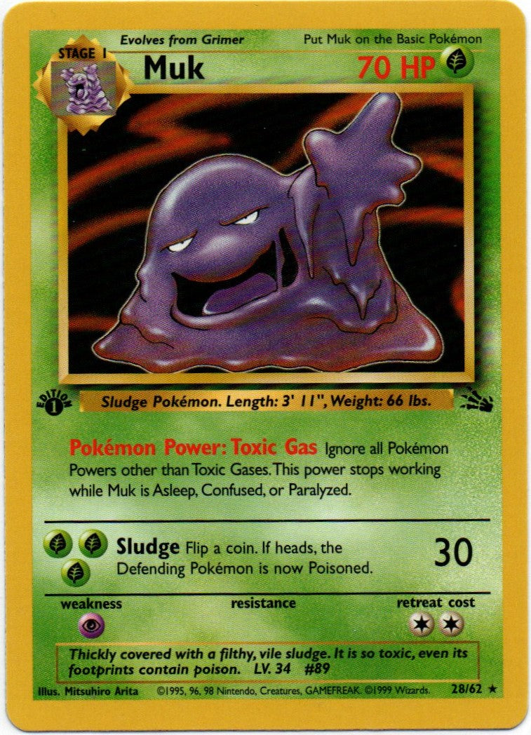Muk 28/62 1st Edition Non Holo
