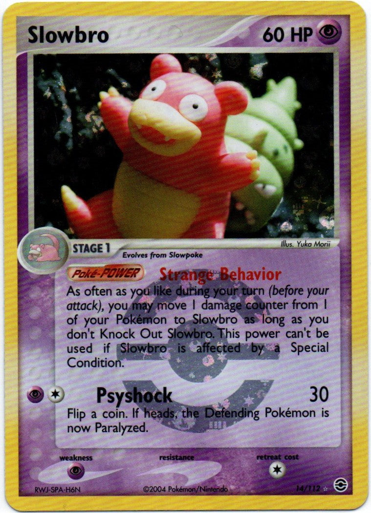 Slowbro 14/112 Reverse Holo