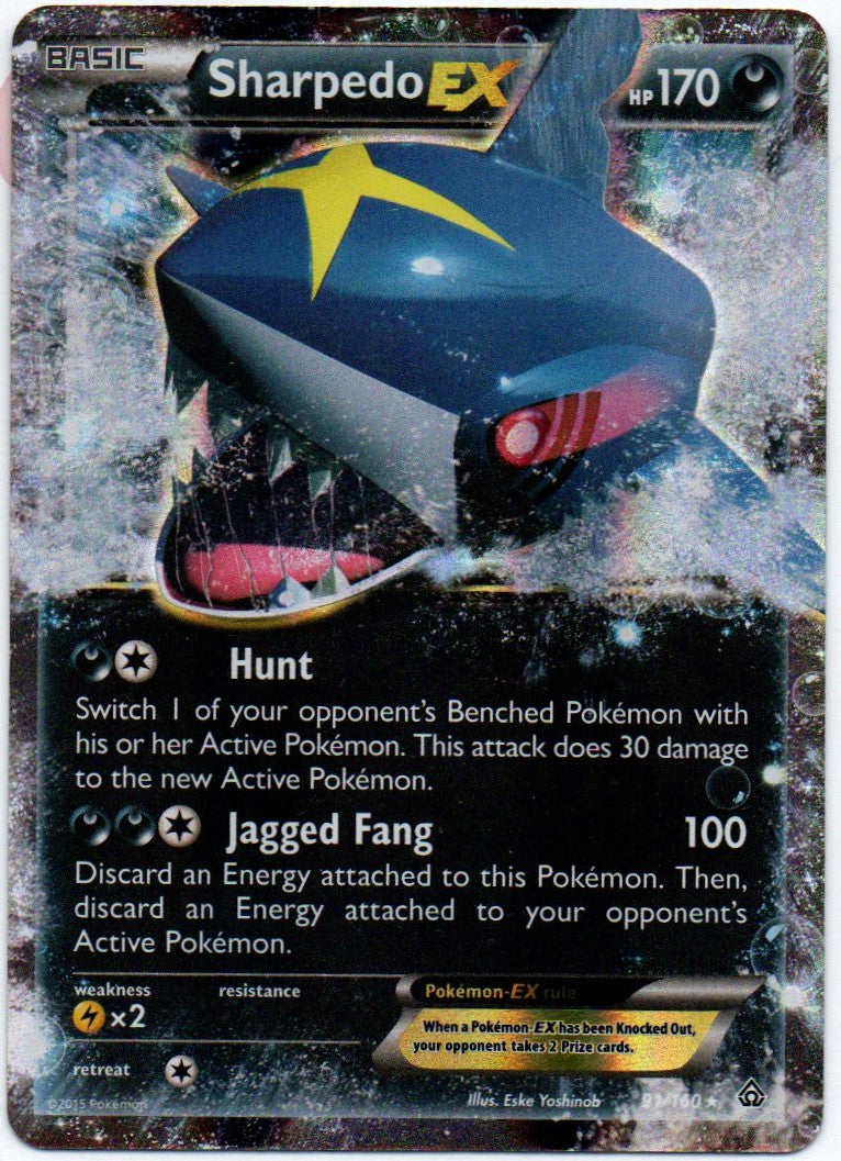 Sharpedo EX 91/160