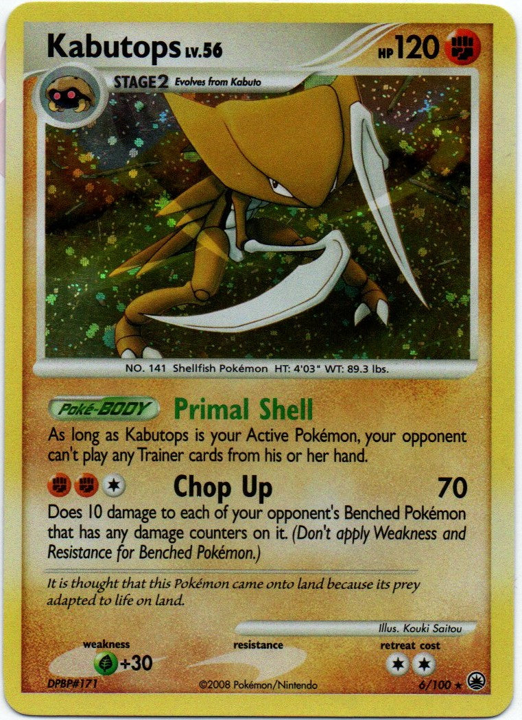 Kabutops 6/100