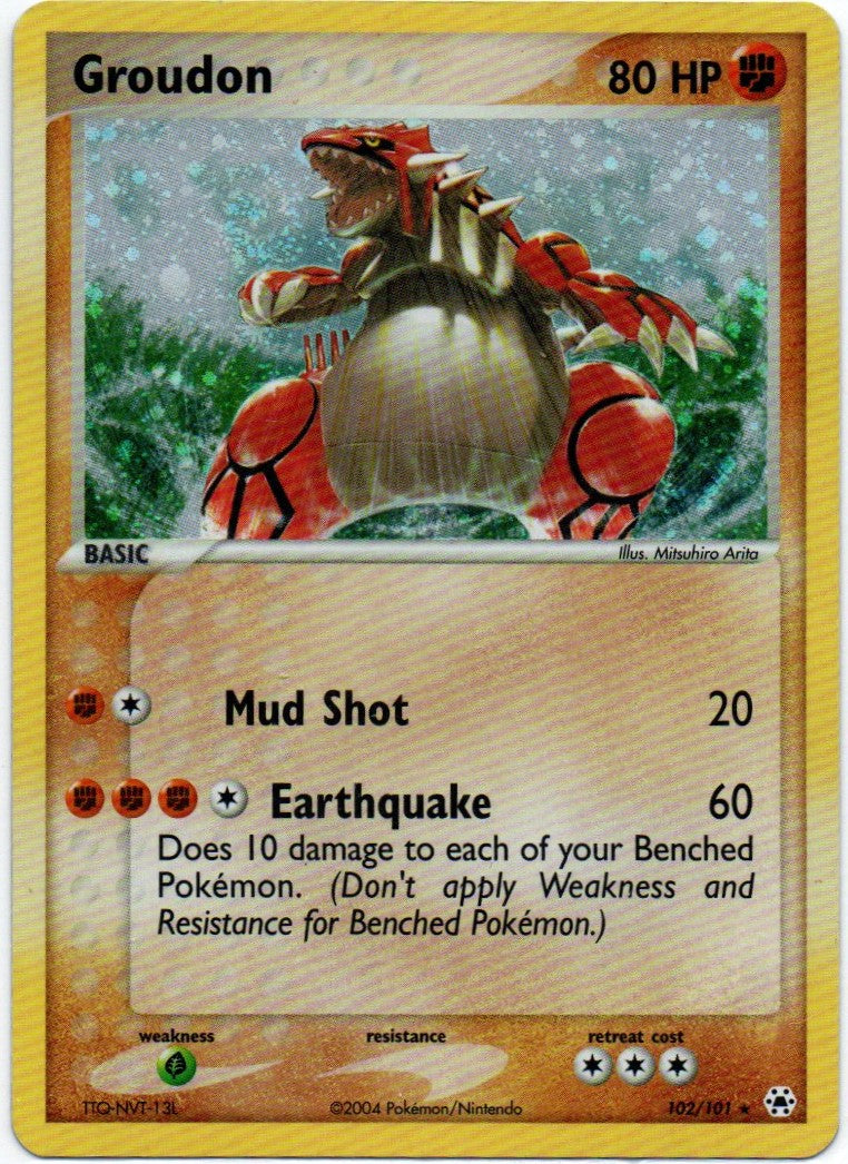 Groudon 102/101