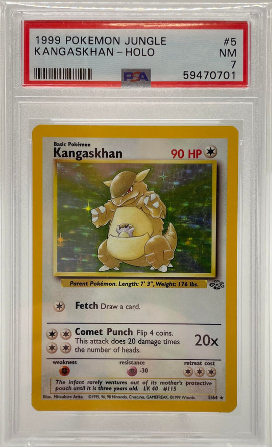 Jungle Kangaskhan 5/64 PSA 7