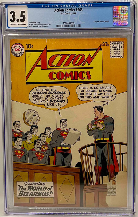 Action Comics 263 CGC 3.5