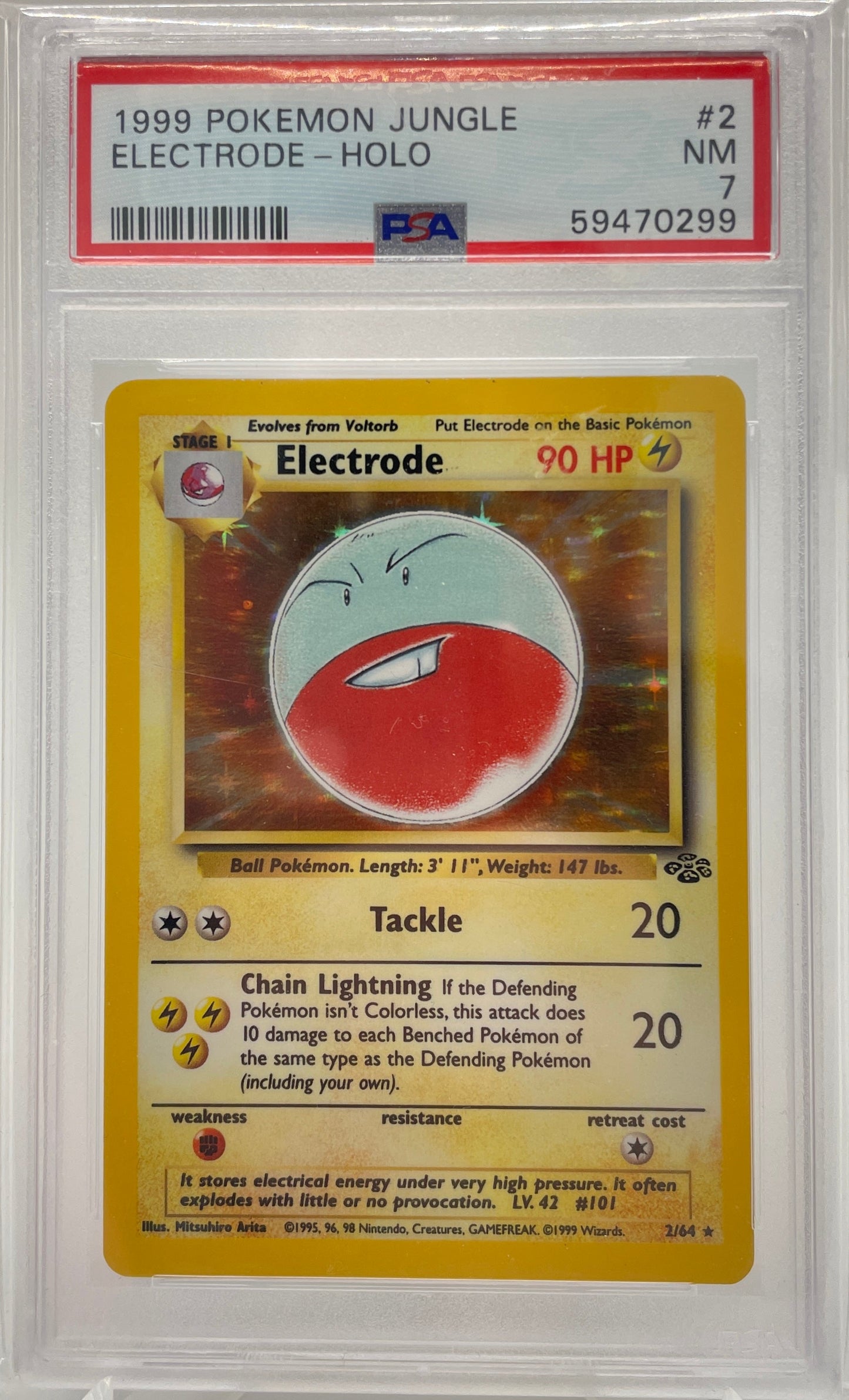 Jungle Electrode 2/64 PSA 7