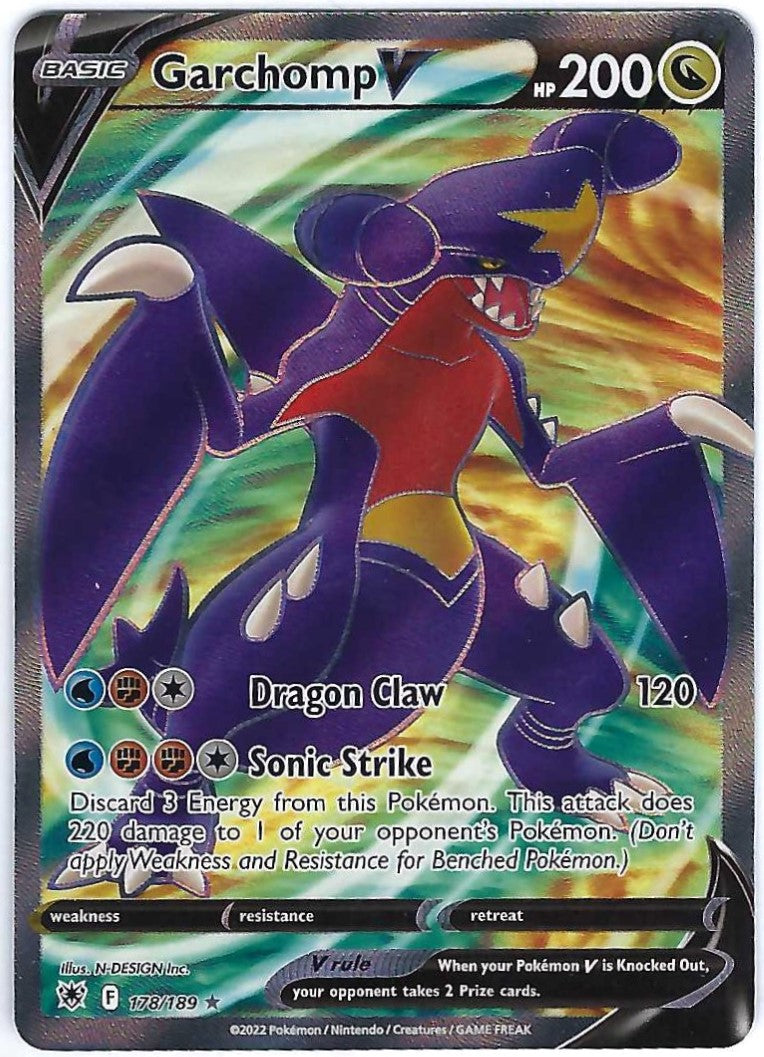 Garchomp V 178/189