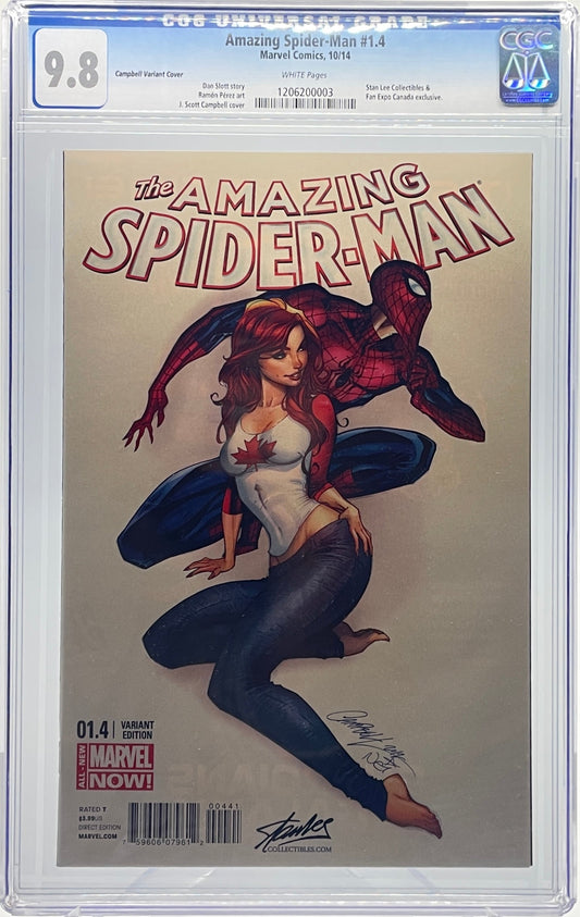 Amazing Spider-man 1.4 CGC 9.8