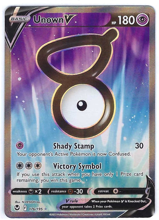 Unown V 176/195