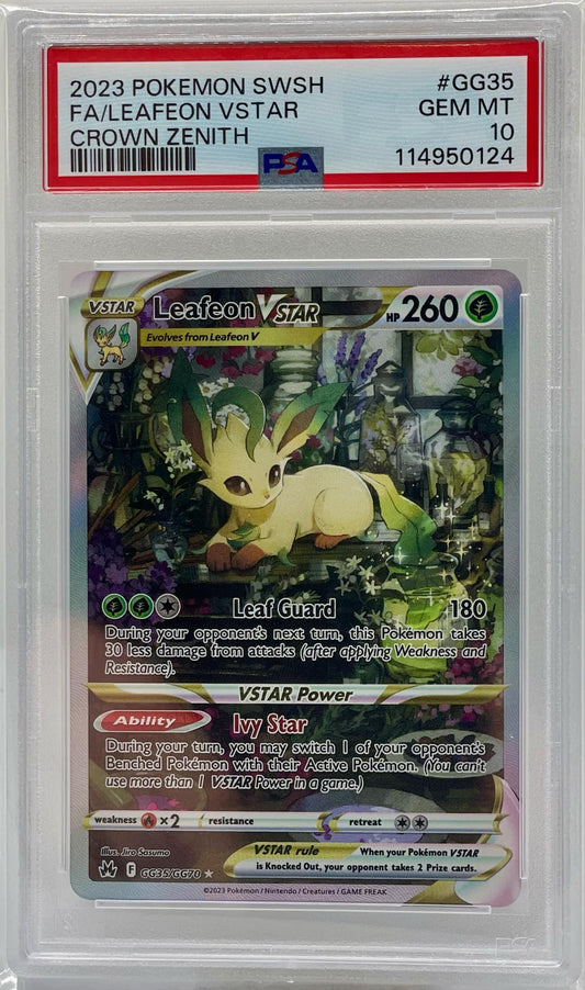 Leafeon Vstar GG35/GG70 PSA 10