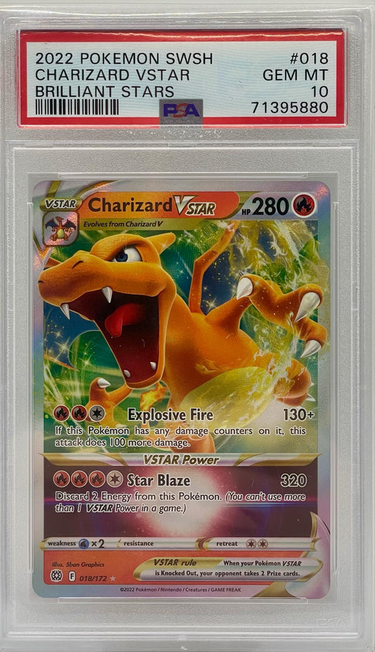 Charizard 018/172 PSA 10