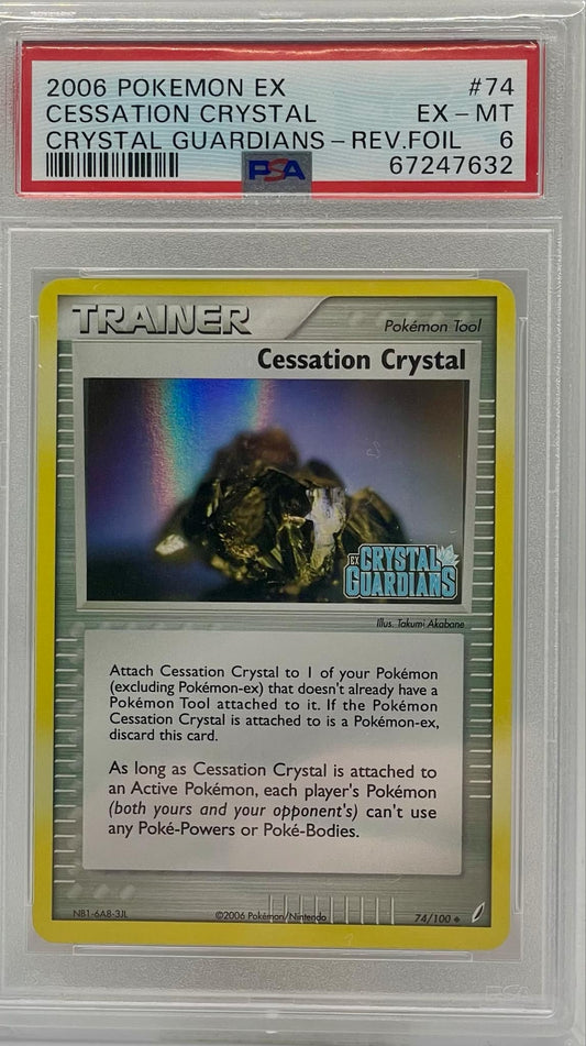 Cessation Crystal 74/100 PSA 6