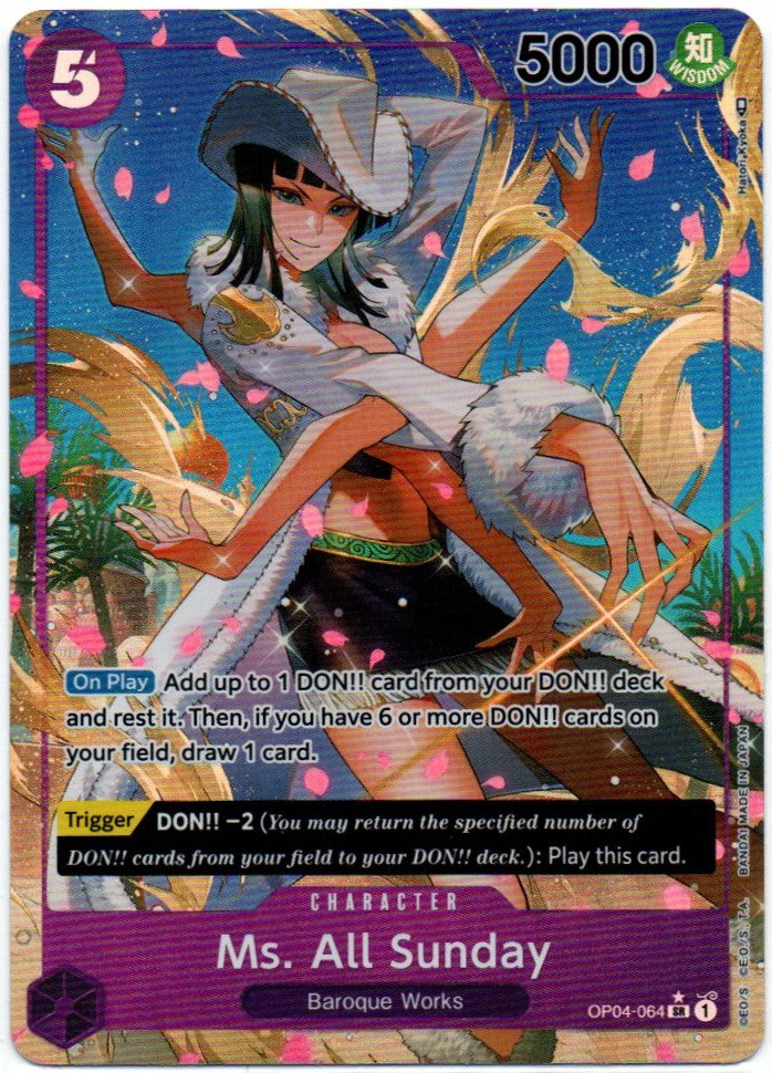 Ms. All Sunday OP04-064 Alt Art