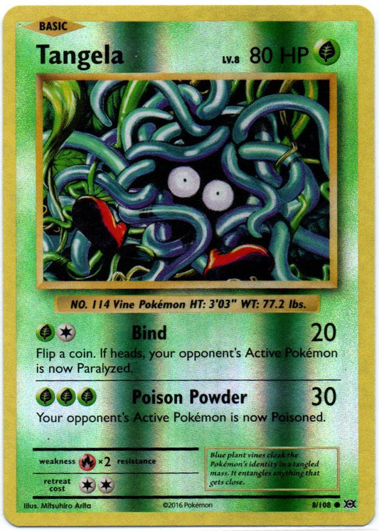 Tangela 8/108 Reverse Holo