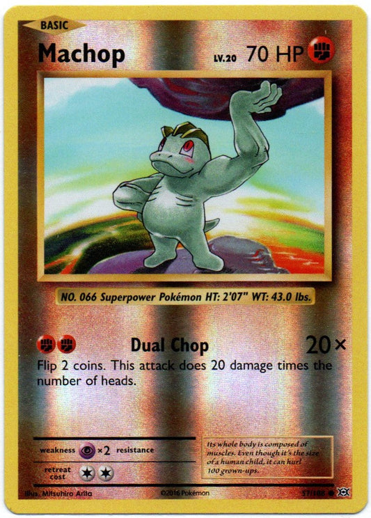 Machop 57/108 Reverse Holo