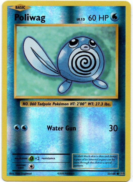 Poliwag 23/108 Reverse Holo