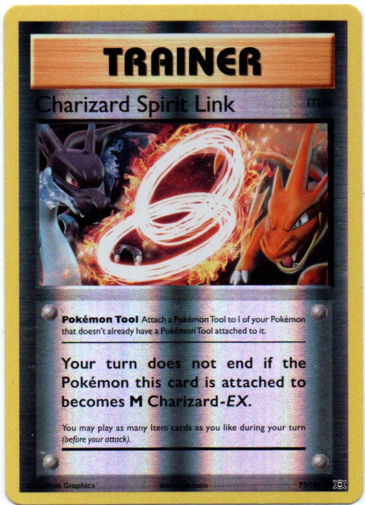 Charizard Spirit Link 75/108 Reverse Holo