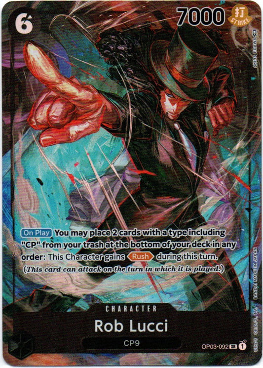 Rob Lucci OP03-092 Alt Art