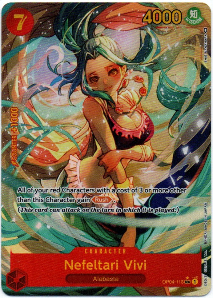 Nefeltari Vivi OP04-118 SEC Alt Art