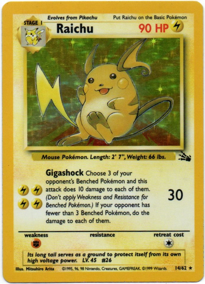 Raichu 14/62