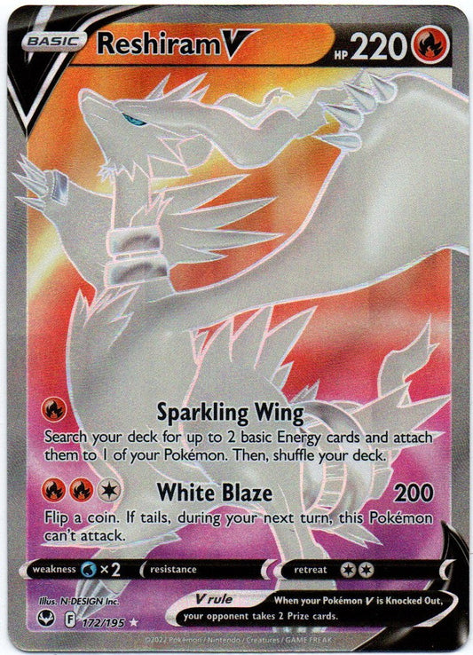 Reshiram V 172/195