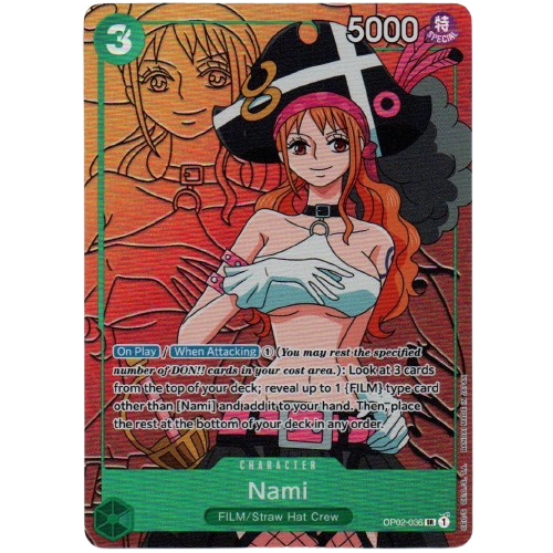 Nami OP02-036 Alt Art