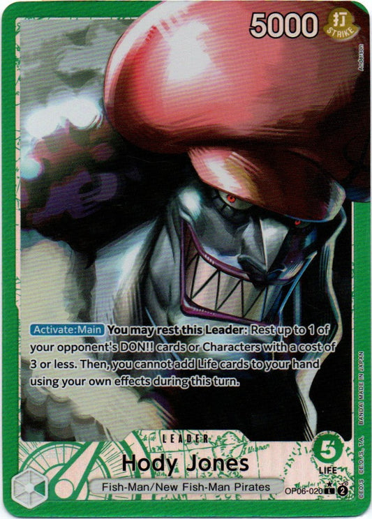 Hody Jones OP06-020 Alt Art