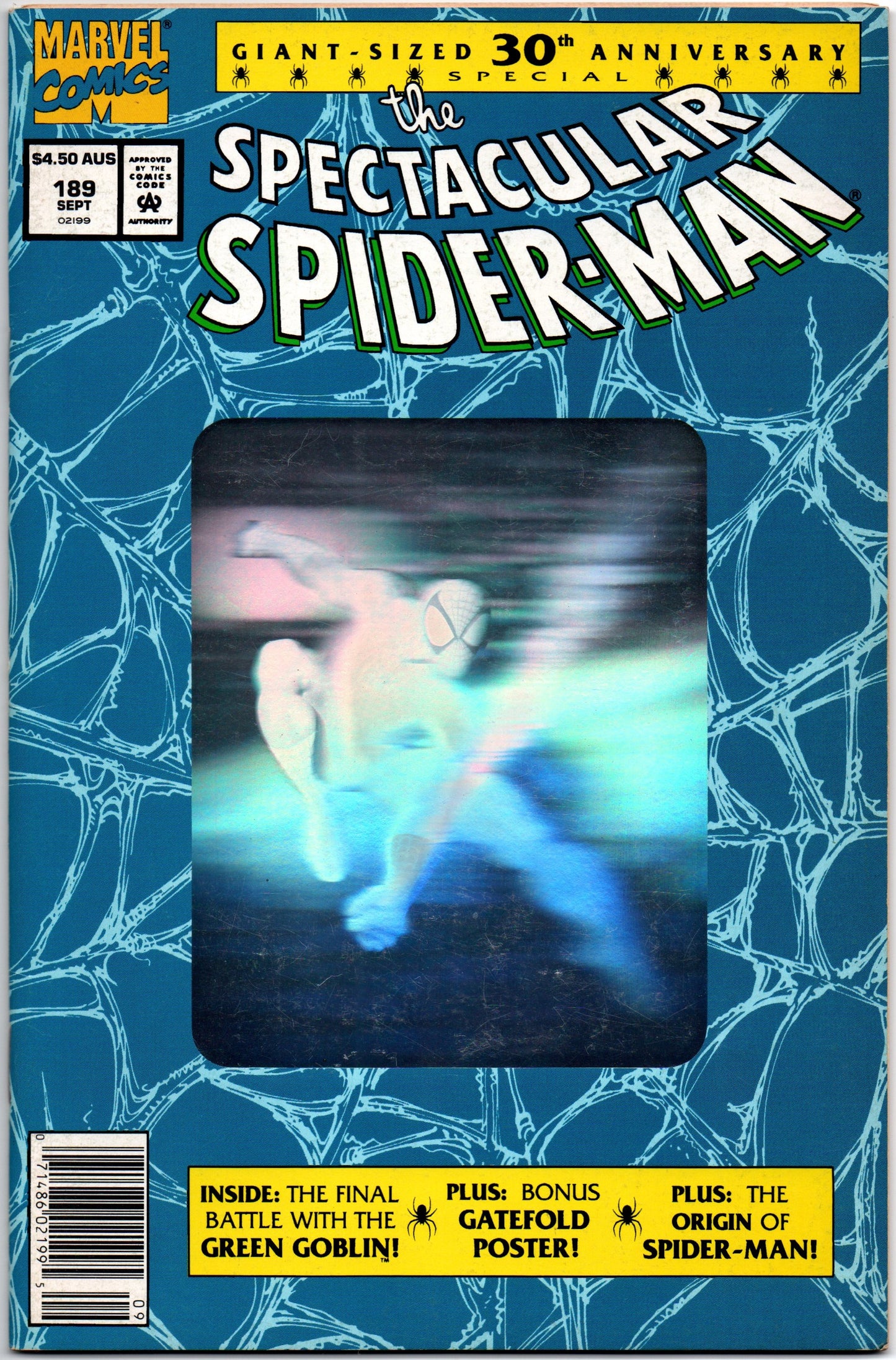 The Spectacular Spider-Man 189 APV