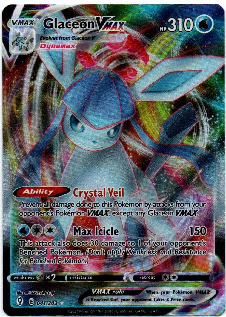 Glaceon Vmax 041/203