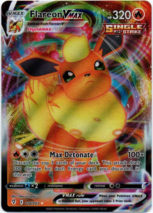 Flareon Vmax 018/203