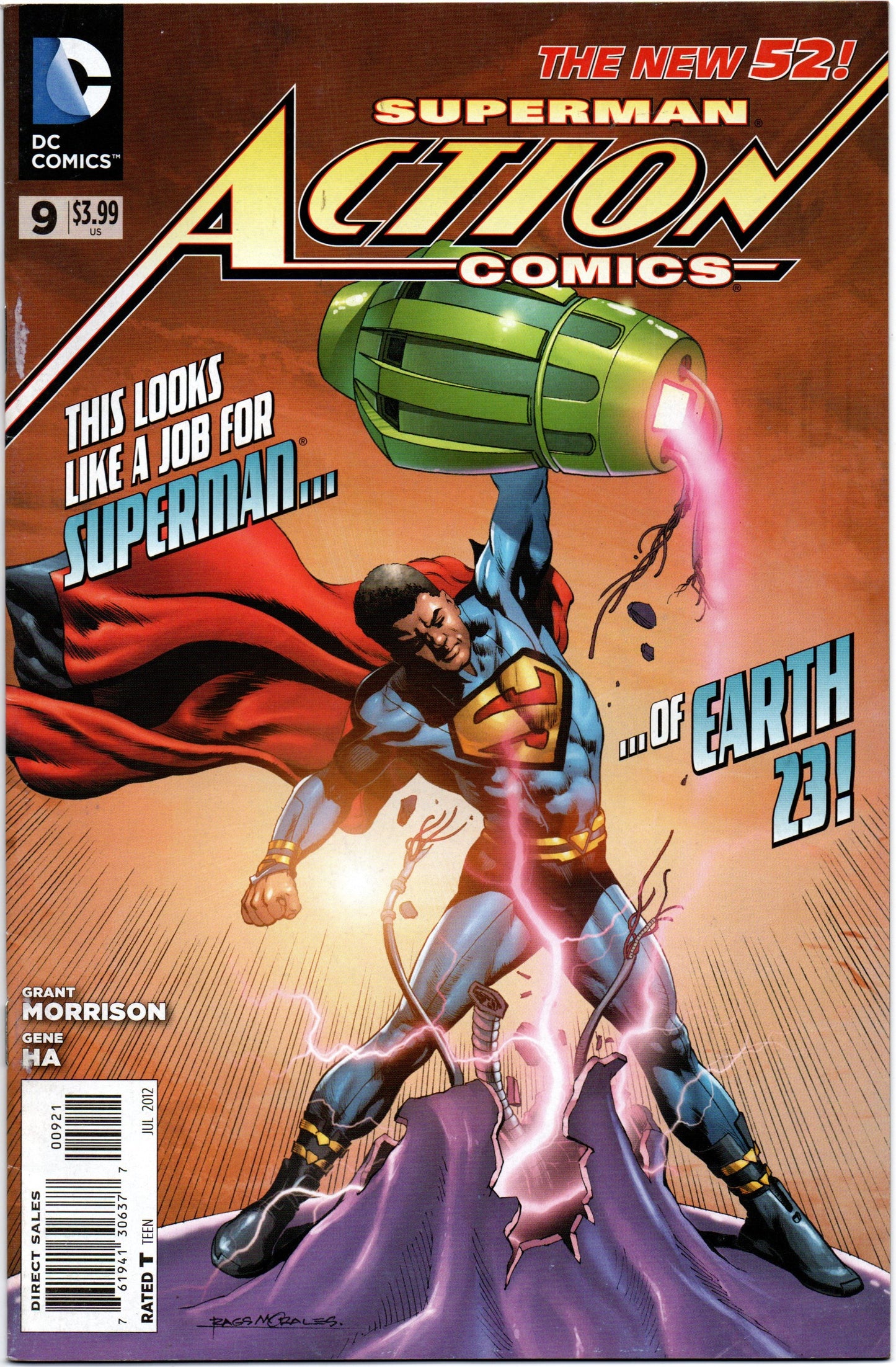 Action Comics 9 Variant