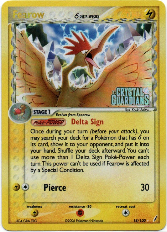 Fearow 18/100 Reverse Holo