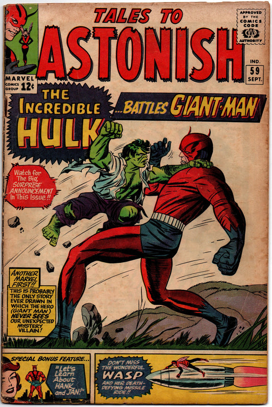 Tales to Astonish 59