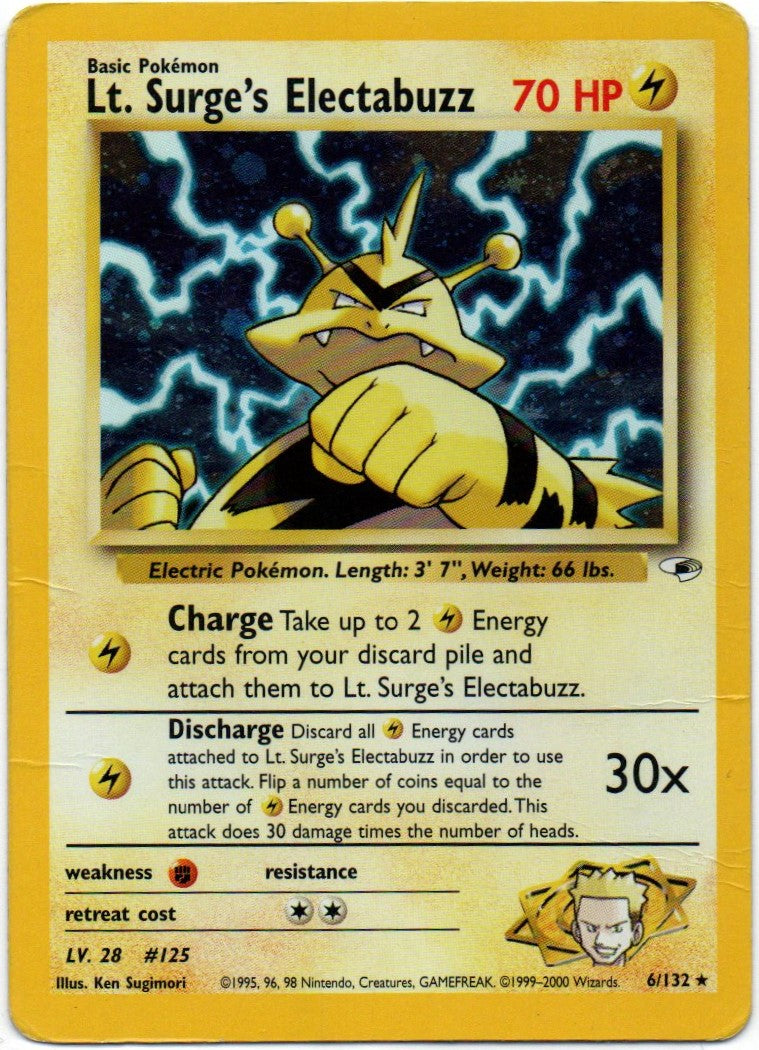 Lt Surge's Electabuzz 6/132