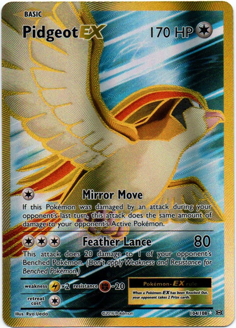 Pidgeot Ex 104/108