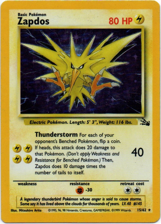 Zapdos 15/62