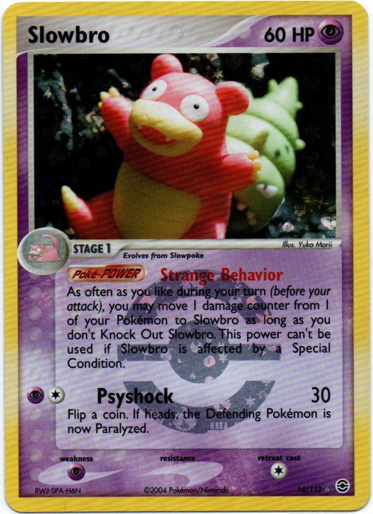 Slowbro 14/112 Reverse Holo