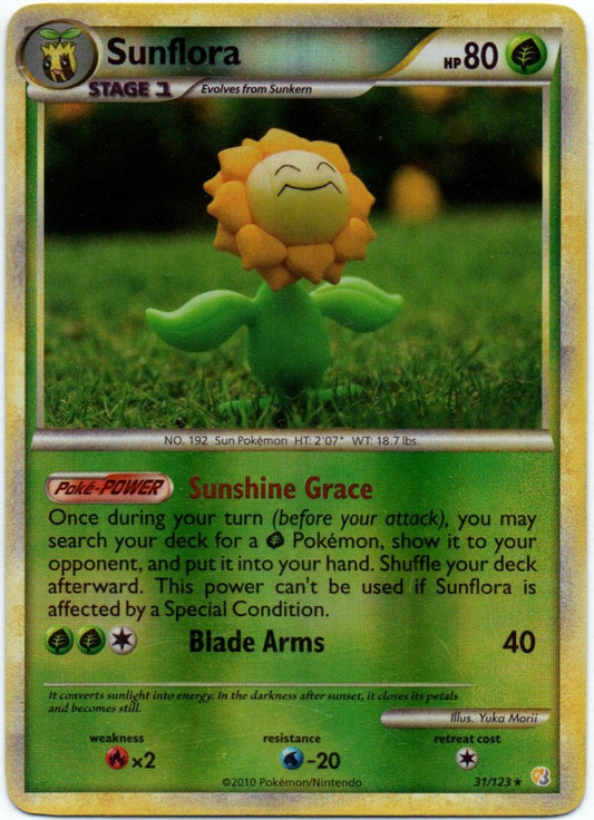 Sunflora 31/123 Reverse Holo