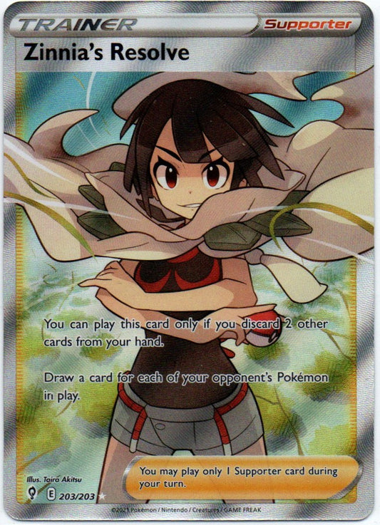 Zinnia's Resolve 203/203