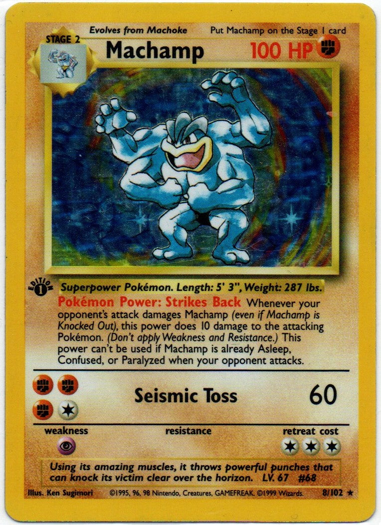 Machamp 8/102 1st Edition