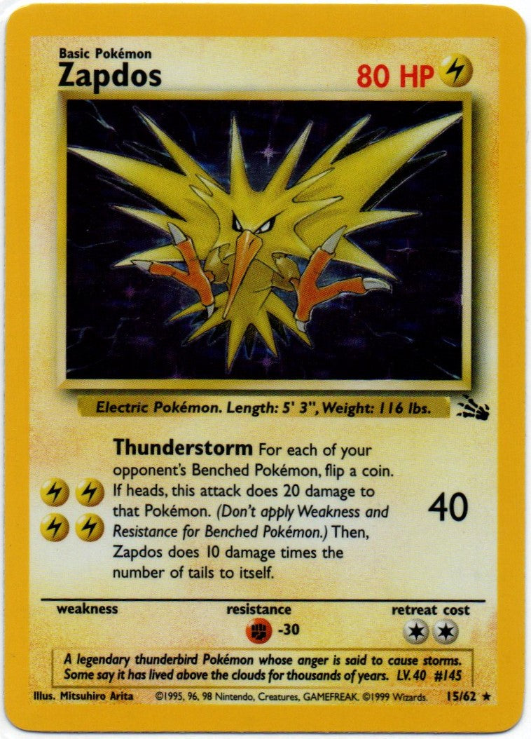Zapdos 15/62