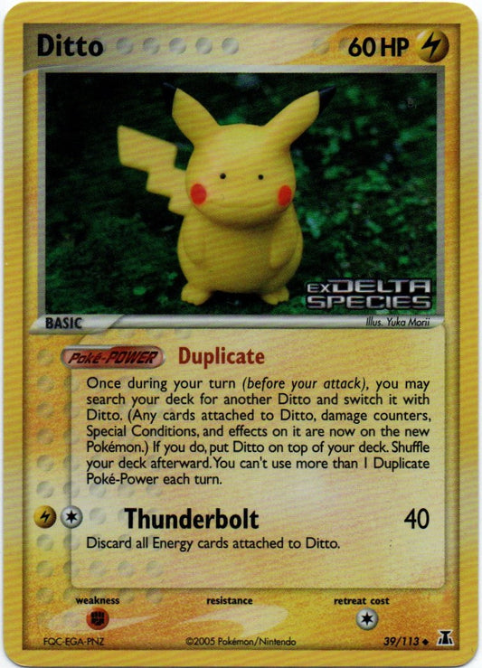 Ditto 39/113 Reverse Holo
